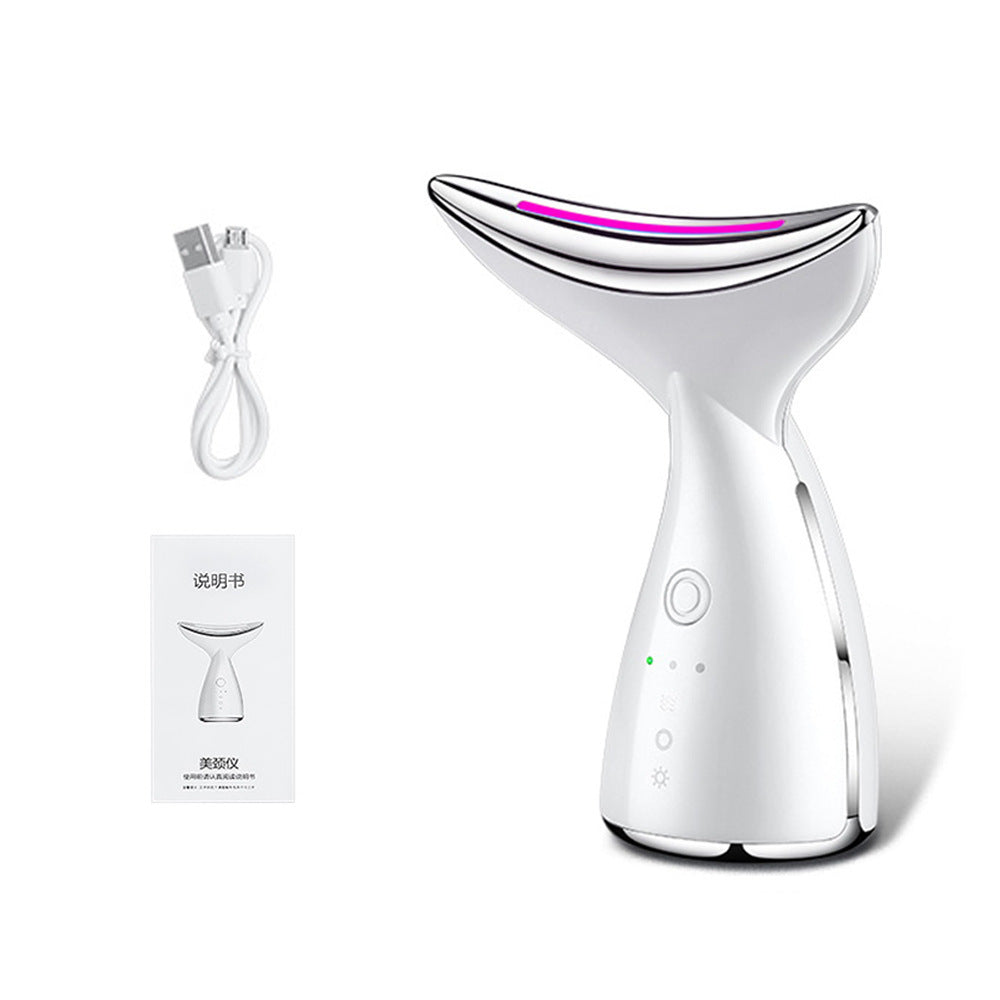 EMS Microcurrent Neck Face Beauty Device With 3 Colors LED Photon Therapy Skin Tighten Reduce Double Chin Face Lifting Devices EMS Microcurrent Neck Face Beauty Device With 3 Colors LED Photon Therapy Skin Tighten Reduce Double Chin Face Lifting Devices